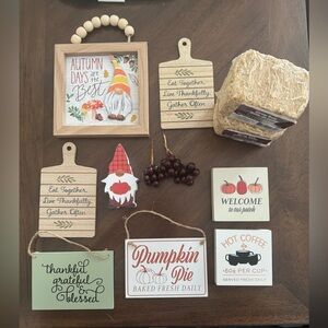 Autumn 🍂 Decor for Tier Tray